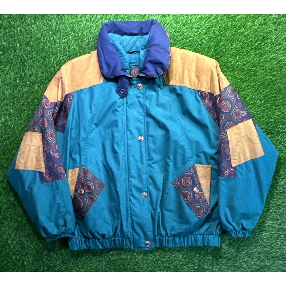 Vintage LONDON FOG EXPEDITION GEAR Zip Out Liner‎ Jacket Parka Barn Chore 80s XL
